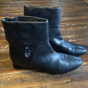 Costume National convertible Leather Bootie Boots